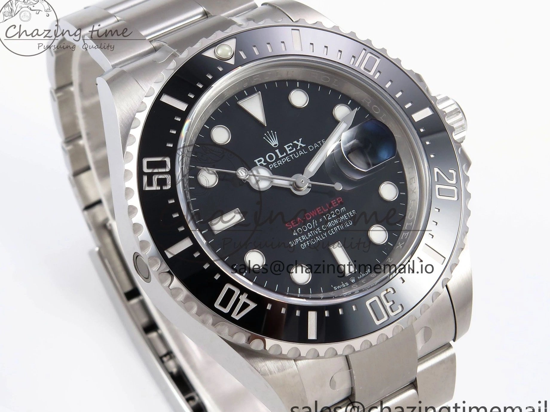 Good Copy Rolex Watches Case 1067 Functional 126600 Clean Bracelet SS Edition Sea-Dweller 904L Best and 1:1 VR 0101